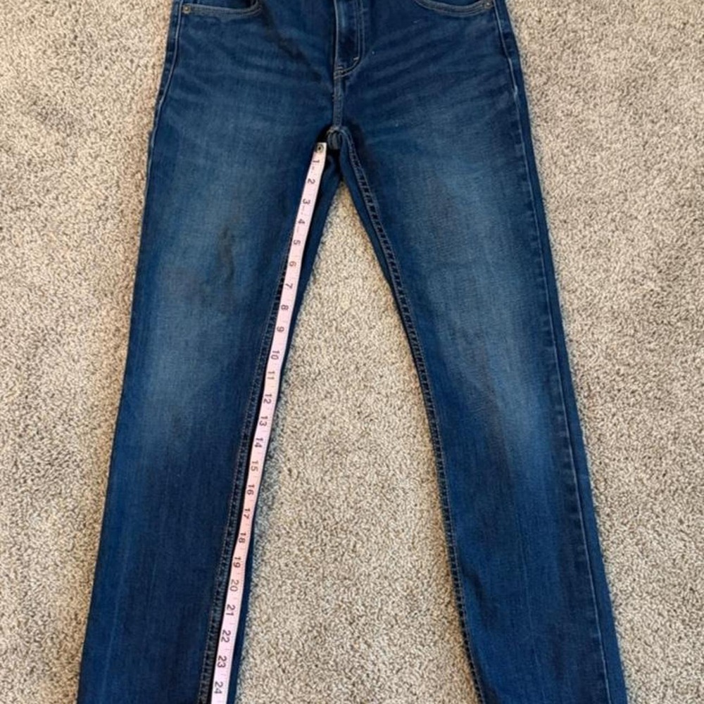 Levi's 511 blue jeans Size 28" W 30" L - Picture 3 of 5